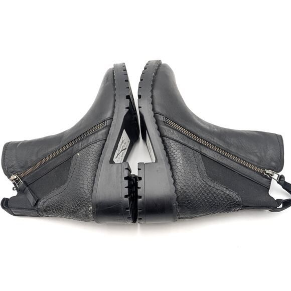 Vintage Foundry Co. Alara Ankle Boot Round Toe Women's Black Size US8 EU38.5 - Picture 6 of 9